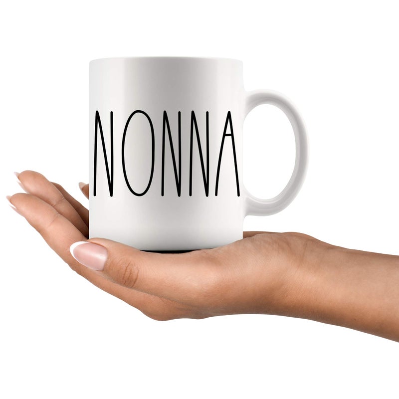 IRIDESCENT Nonna Mug - Gifts for Christmas, Birthday, Mother's Day, Father's Day - Family Coffee Mug, 11oz - Image 2